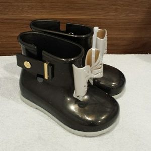 New Mini Melissa Rain Boots size 7